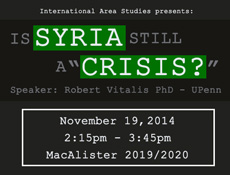 Promo text for Is Syria Still A 