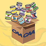 CAA Food Drive Logo