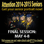 Final Senior Portrait Session: May 4-8