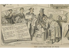 The Adulteration of Food Puck 1880
