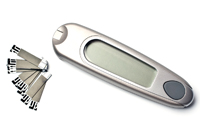 Diabetic blood sugar monitor strips