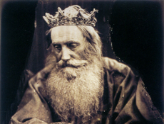 Study of King David, by Julia Margaret Cameron. Depicts Sir Henry Taylor, 1