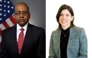Reginald Williams and Kristin Mitchell