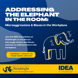 Graphic describing the microaggressions workshop