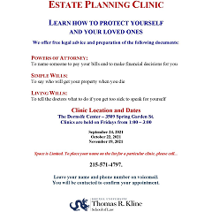 Estate Planning Clinic