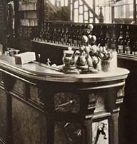 Atget photo of Paris bar