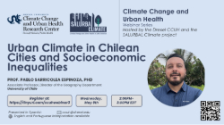 Please join the Drexel Climate Change and Urban Health Research Center (CCU