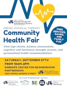 Community Health Fair Flyer
