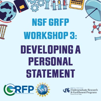 NSF GRFP Workshop 3
