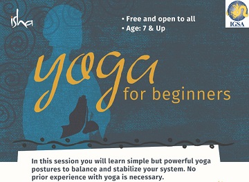 Yoga for Beginners Flyer