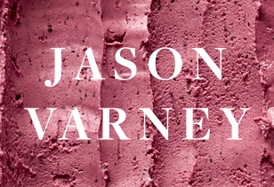 Jason Varney on pibk gelato background