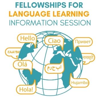 Fellowships for Language Learning Information Session