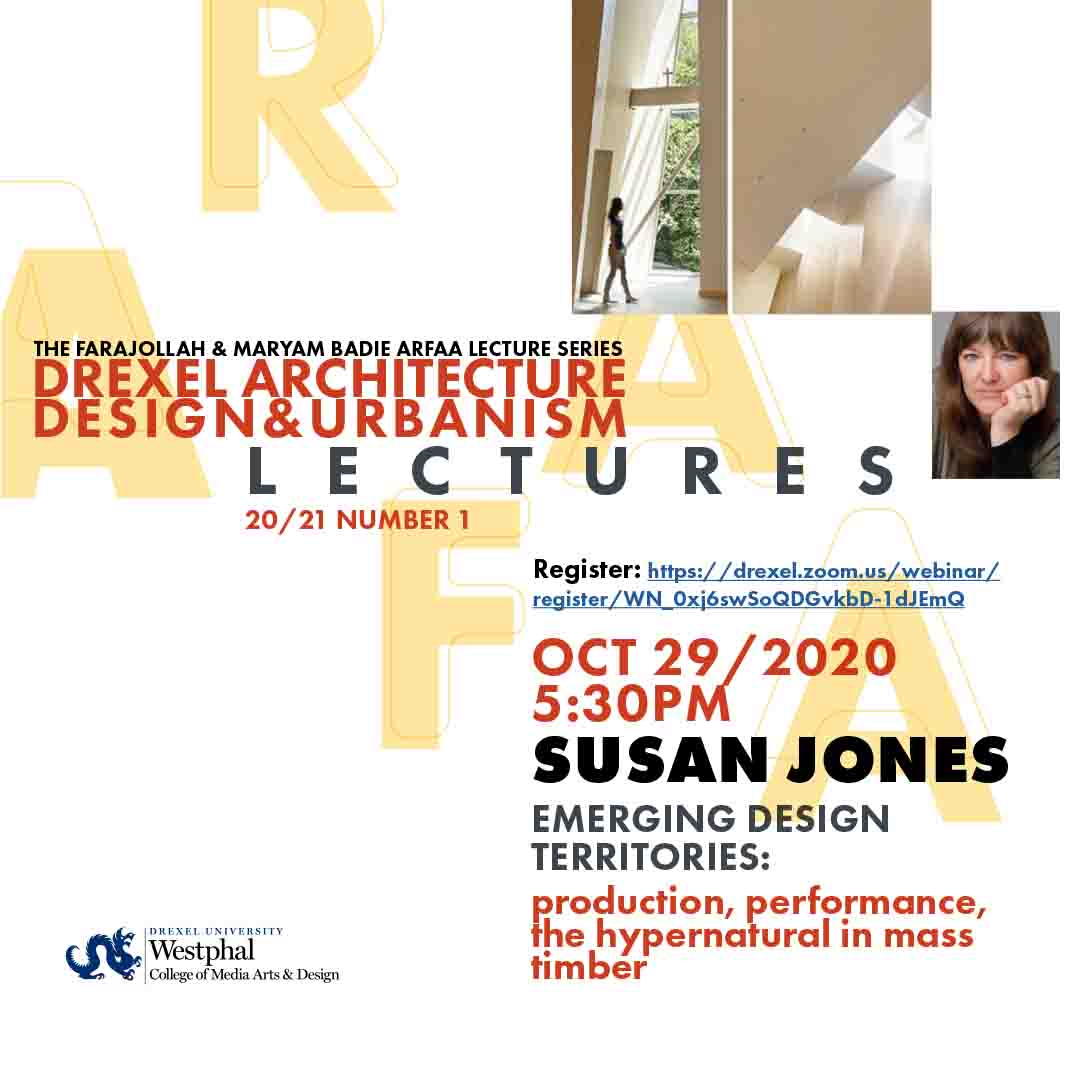 Arfaa Lecture: Susan Jones
