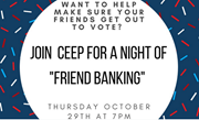 CEEP Friend Banking Event