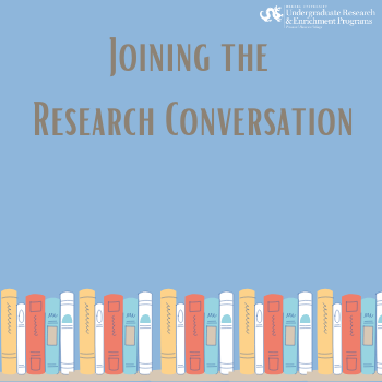 Joining the REsearch Conversation text with books