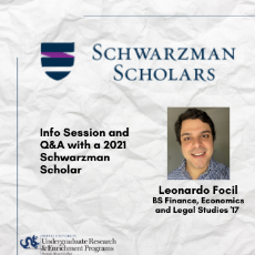 Schwarzman Scholarship Information Session