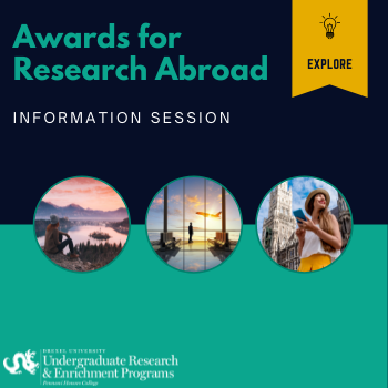 Awards for Reseach Abroad: Information Session