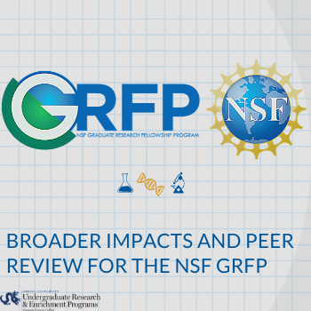Broader Impacts and Peer Review for the NSF GRFP