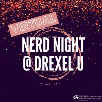 Virtual Nerd Night @ Drexel U text
