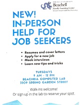 Job seekers flyer