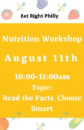 Nutrition Workshop Flyer