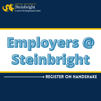 Graphic that says Employers @ Steinbright