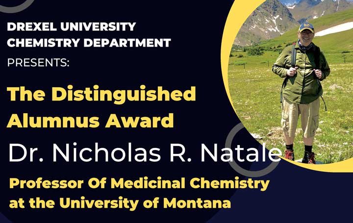 Drexel alumnus Nicholas R. Natale, PhD