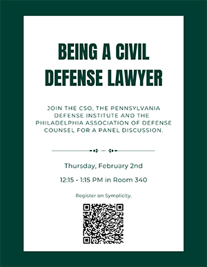 Being a Civil Defense Lawyer