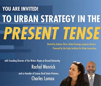 Urban Strategy in the Present Tense ft. Rachel Wenrick and Charles Lomax