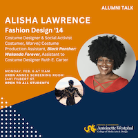 Alisha Lawrence Alumni Talk