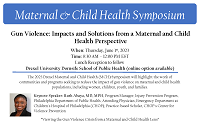 2023 Maternal and Child Health Symposium