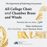 All College Choir and Chamber Brass and Winds