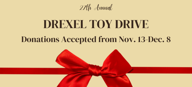 Drexel Toy Drive - Support and Contribute