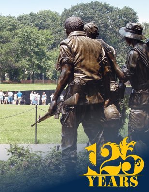 Vietnam War statue