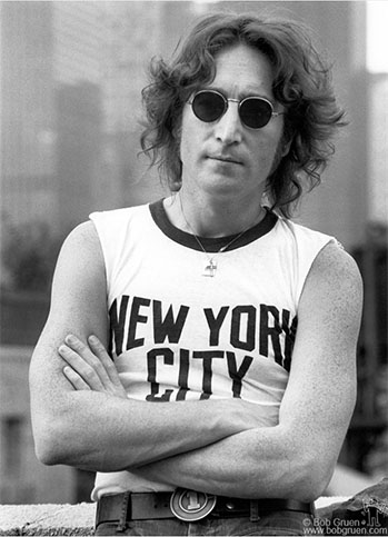 John Lennon in New York Shirt