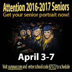 Class of 2017 Senior Portraits April 3-7