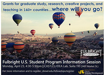 First Steps to Fulbright Flyer