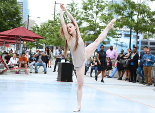 BalletX will be featured at the Academy on 7/17
