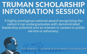 Truman Scholarship logo and description
