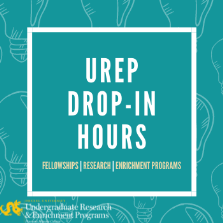 UREP Drop-In Hours image