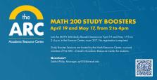 Math 200 Study Booster Sessions image
